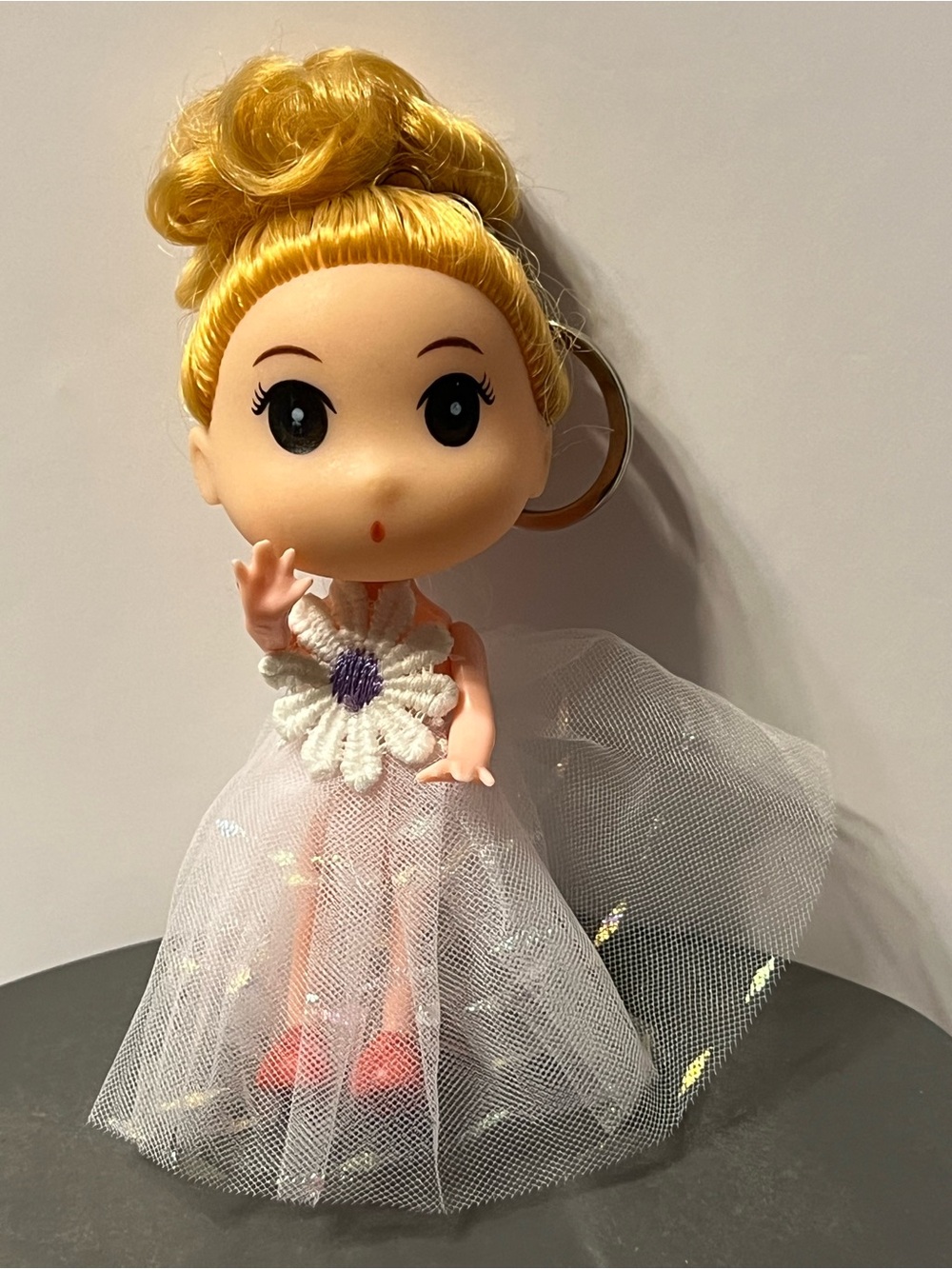 Doll Figure Keychain For Purse Or Backpack